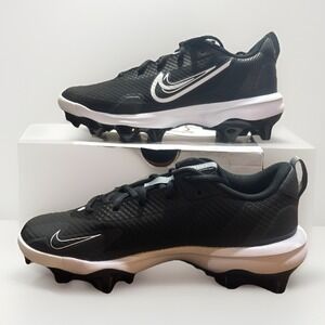 Nike Force Trout 9 Pro MCS Baseball Cleats Black/ White 5 Youth